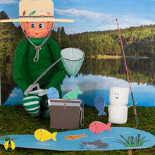 Load image into Gallery viewer, Elf 911 Gone Fishing Printable Set