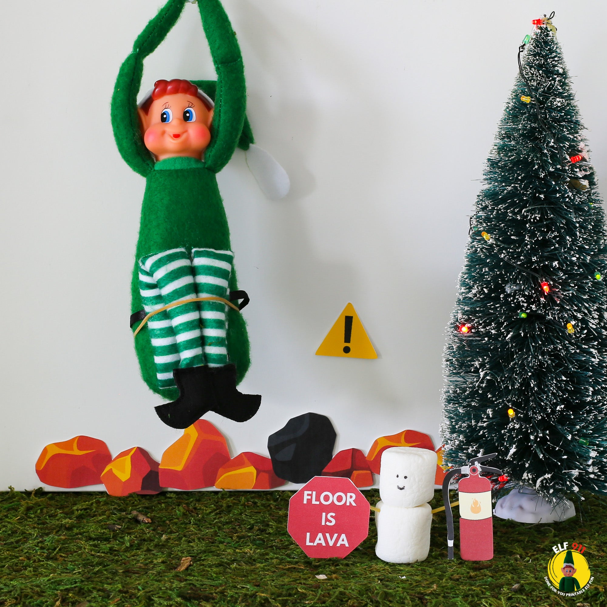 elf-911-floor-is-lava-printable-set-heathered-nest for The Floor Is Lava Free Printable Sign Elf 911