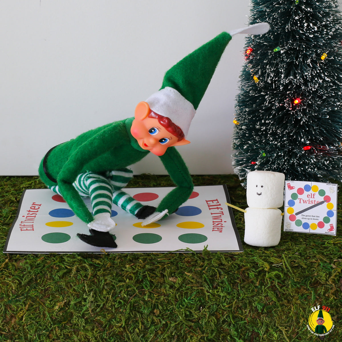 Elf 911: Christmas Elf Printable Twist-An-Elf Game Set – Heathered Nest