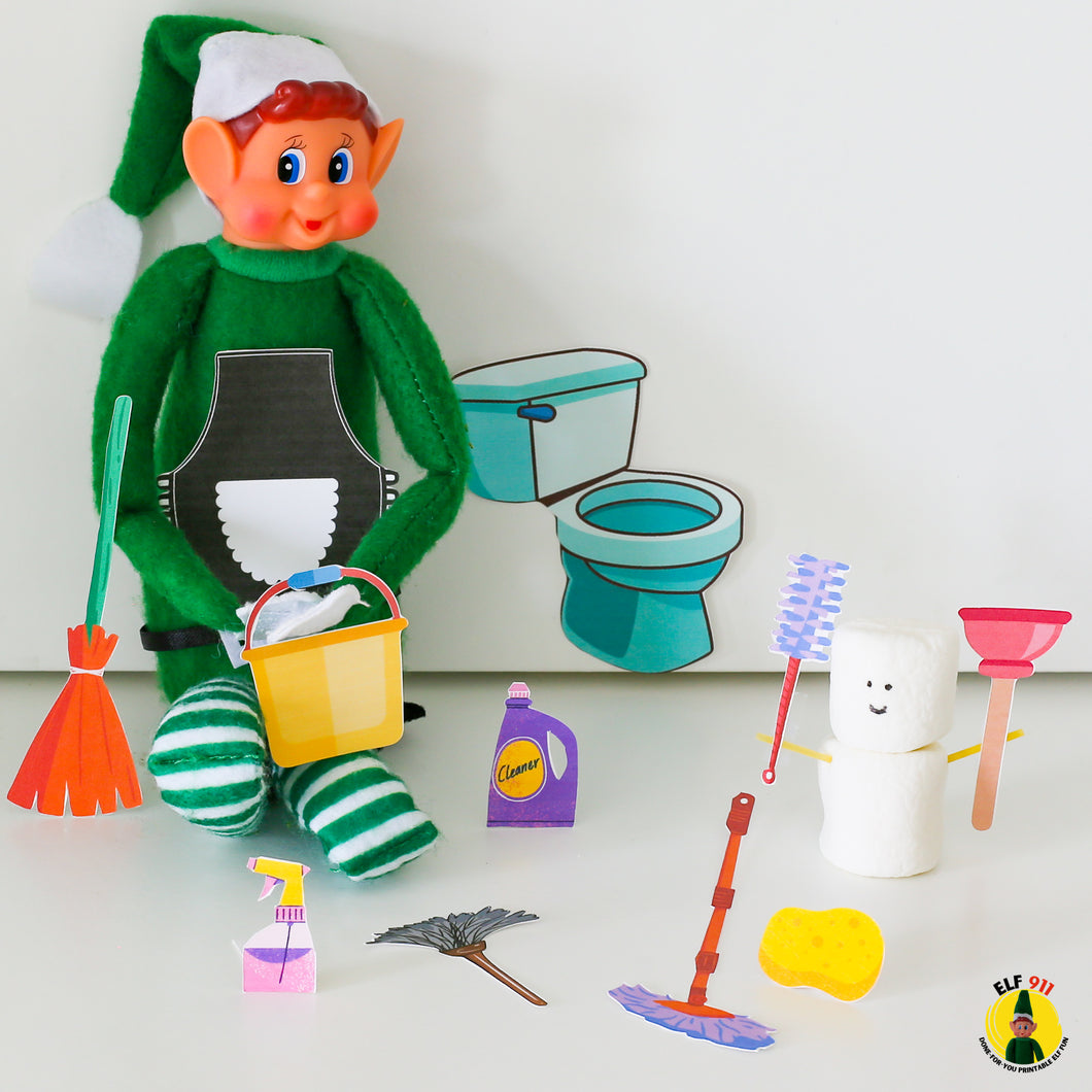 Elf 911 Cleaning Day Set