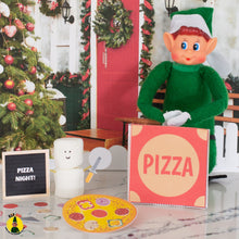 Load image into Gallery viewer, Elf 911 Printable Pizza Night Set